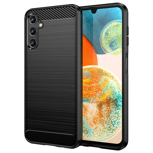 Cover til Samsung Galaxy A14 A145 / A14 5G A146, OEM, Carbon, Sort