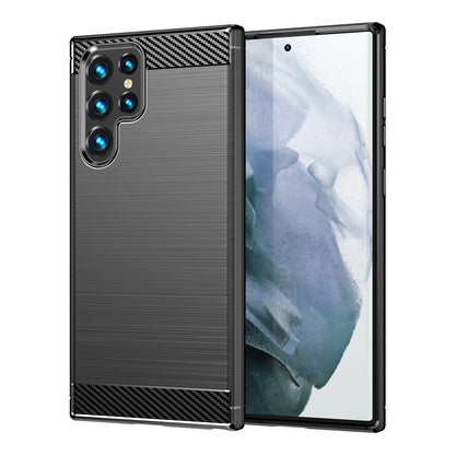 Cover til Samsung Galaxy S22 Ultra 5G S908, OEM, Carbon, Sort