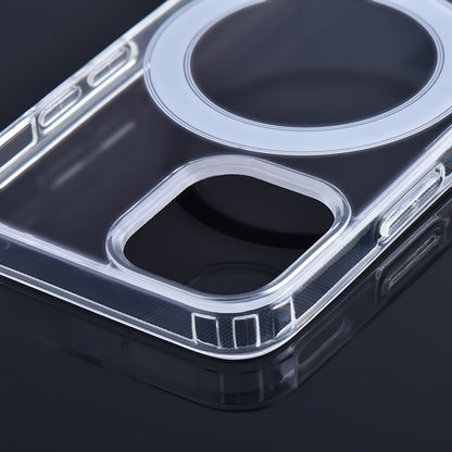 MagSafe-etui til Apple iPhone 12 Pro Max, OEM, Klar, Gennemsigtig