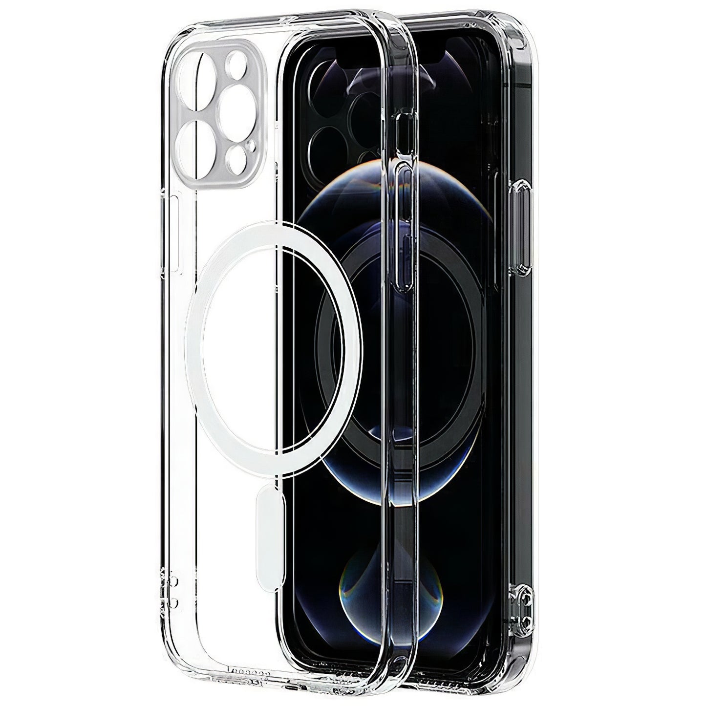 MagSafe-etui til Apple iPhone 13 Pro, OEM, Magnetisk Stødsikker, Transparent