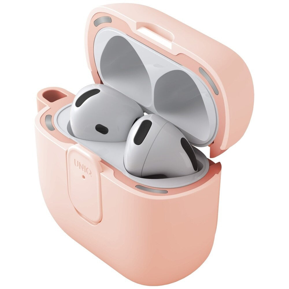 UNIQ Clyde etui til Apple AirPods 4, Coral