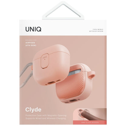 UNIQ Clyde etui til Apple AirPods 4, Coral