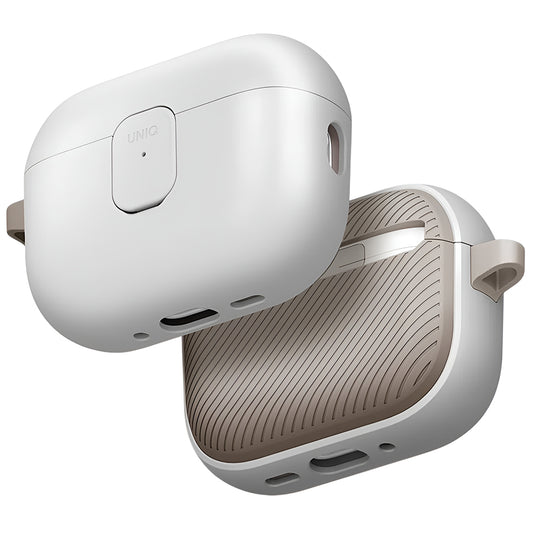 UNIQ Clyde-etui til Apple AirPods Pro 3, Grå Beige
