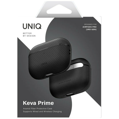 UNIQ Keva Prime etui til Apple AirPods Pro 3, Sort