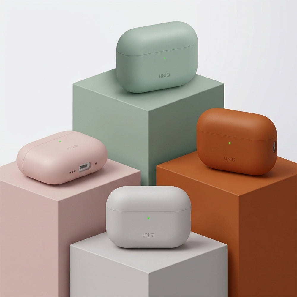 UNIQ Lino-etui til Apple AirPods Pro 3, Beige
