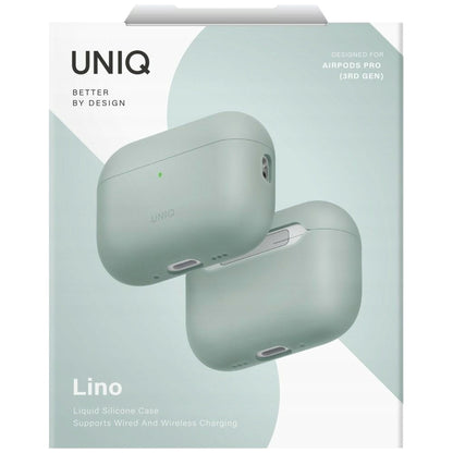 UNIQ Lino Case for Apple AirPods Pro 3, Mint Green