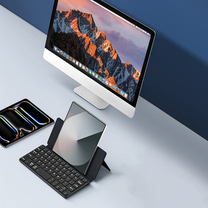 Universal taske med Bluetooth-tastatur til telefon, DUX DUCIS, sort