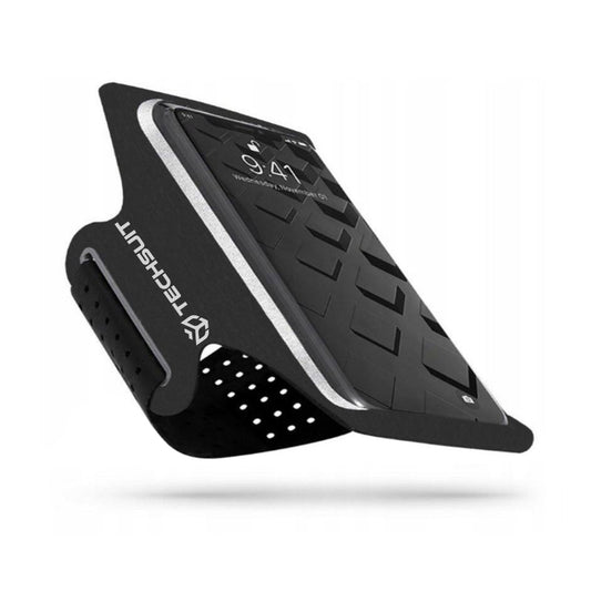 Universal Telefonetui max. 6,5 tommer, Techsuit, Sports TH10, Grå