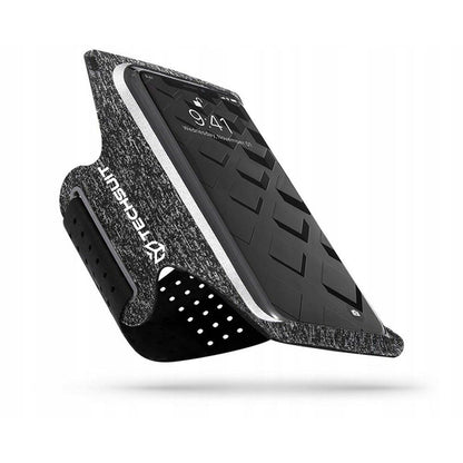 Universal Telefonetui max. 6,5 tommer, Techsuit, Sports TH10, Sort
