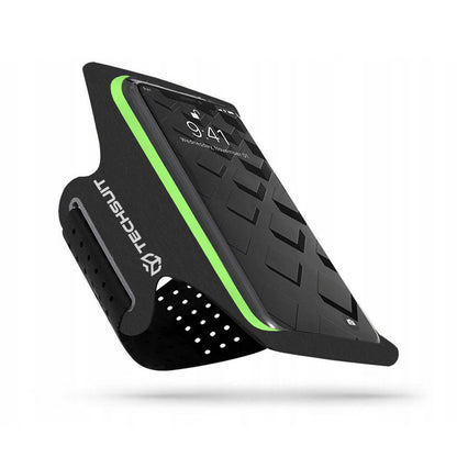 Universal telefonetui max. 6,5 tommer, Techsuit, Sports TH10, Grøn