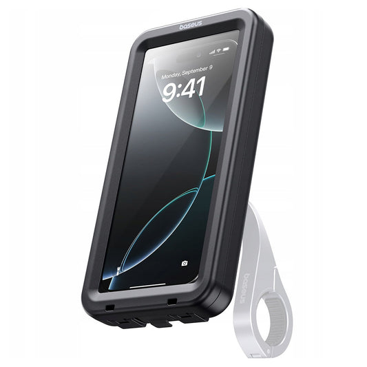 Universal Vandtæt Cover kompatibel med Magnetisk Cykelholder, Baseus, PrimeTrip VB1, Sort C0013D01