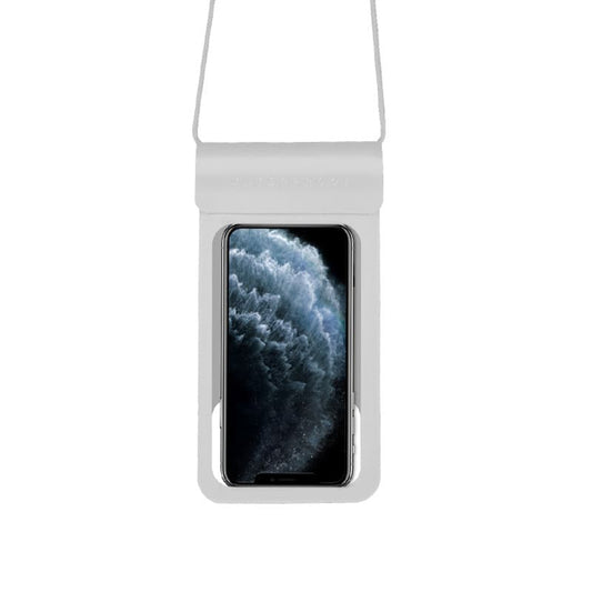 Universal Vandtæt Telefonetui max. 6,8 tommer, Techsuit, TWC1, Sølv