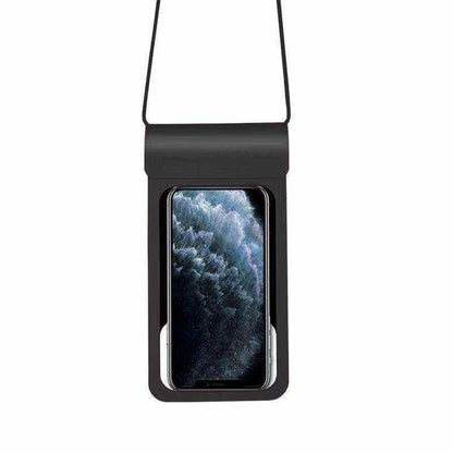 Universal vandtæt cover til telefon max. 6,8 tommer, Techsuit, TWC1, sort