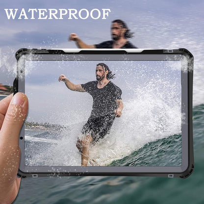 Vandtæt cover til Apple iPad Air (2022) / Air (2020), ShellBox, Sort