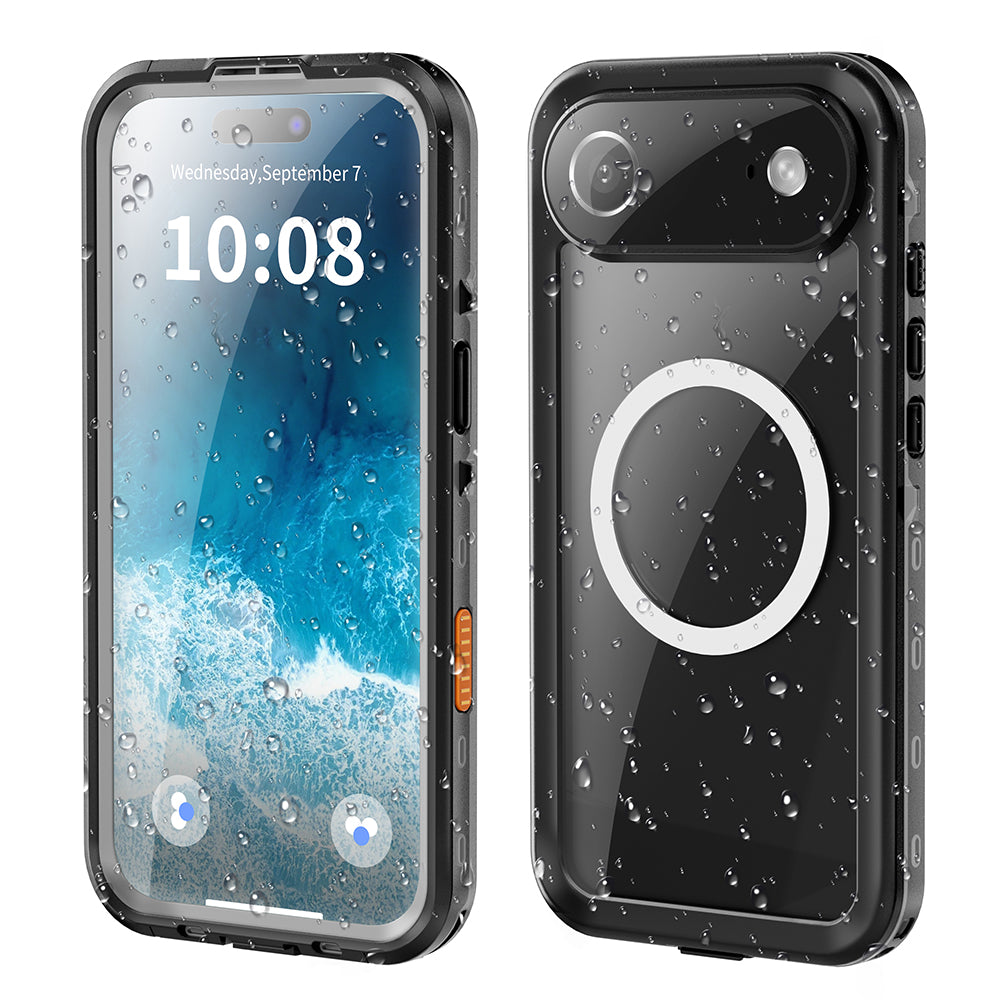 Vandtæt cover til Apple iPhone 17 Air, ShellBox, Sort