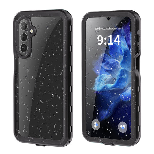 Vandtæt cover til Samsung Galaxy A16 5G A166 / A16 4G A165, ShellBox, Sort