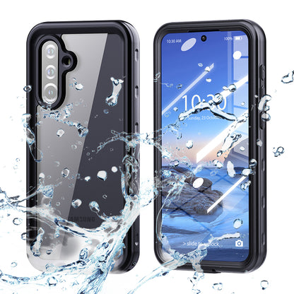 Vandtæt cover til Samsung Galaxy A36 A366, ShellBox, Sort
