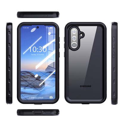 Vandtæt cover til Samsung Galaxy A36 A366, ShellBox, Sort