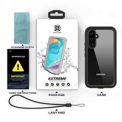Vandtæt cover til Samsung Galaxy A54 A546, ShellBox, Sort