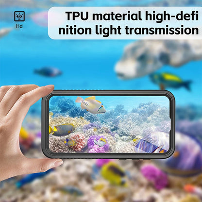Vandtæt cover til Samsung Galaxy A55 5G A556, ShellBox, Sort