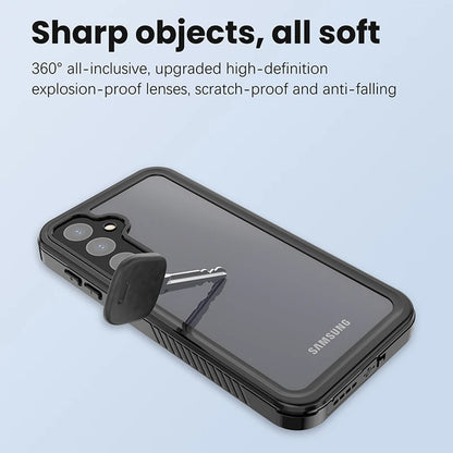 Vandtæt cover til Samsung Galaxy A55 5G A556, ShellBox, Sort