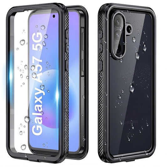 Vandtæt cover til Samsung Galaxy A57 5G, ShellBox, Sort
