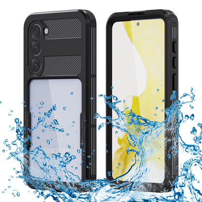 Vandtæt cover til Samsung Galaxy S23+ S916, ShellBox, Sort