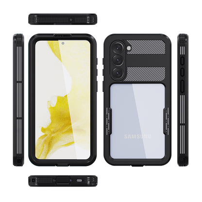 Vandtæt cover til Samsung Galaxy S23+ S916, ShellBox, Sort