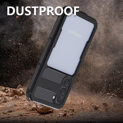 Vandtæt cover til Samsung Galaxy S23+ S916, ShellBox, Sort