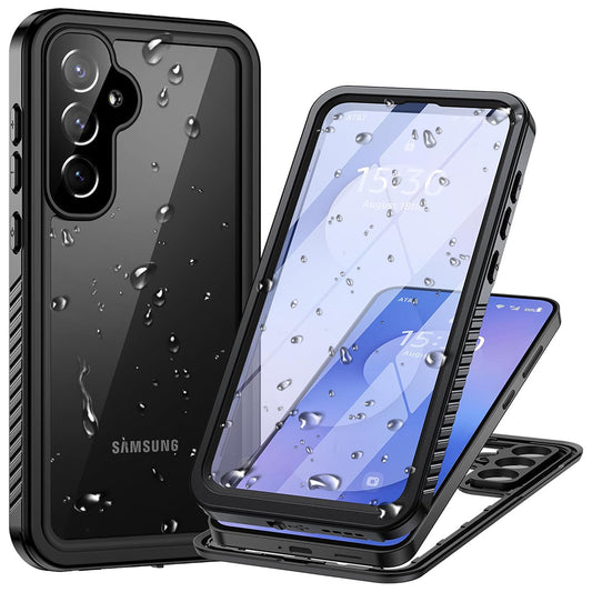 Vandtæt cover til Samsung Galaxy S25 FE, ShellBox, Sort