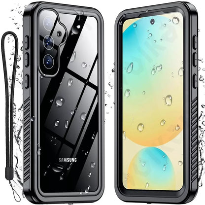 Vandtæt cover til Samsung Galaxy S25+ S936, ShellBox, Sort