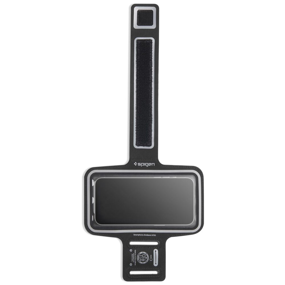 Universal Vandtæt Telefonetui max. 6,9 tommer, Spigen, Dynamic Shield, Sort AMP07187