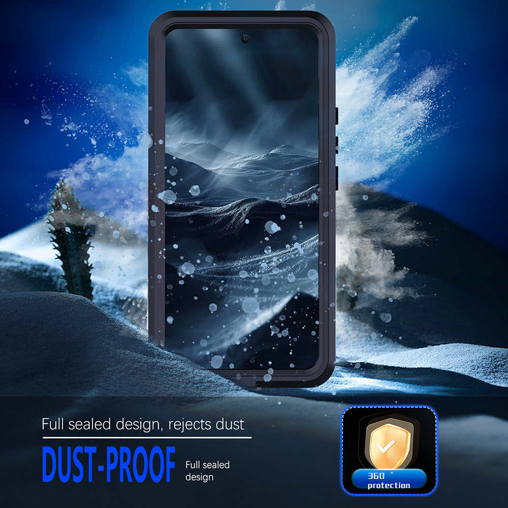 Vandtæt cover til Xiaomi Poco X7 / Redmi Note 14 Pro 5G, ShellBox, Sort