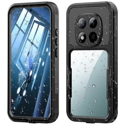 Vandtæt cover til Xiaomi Redmi Note 15 Pro 5G, ShellBox, Sort