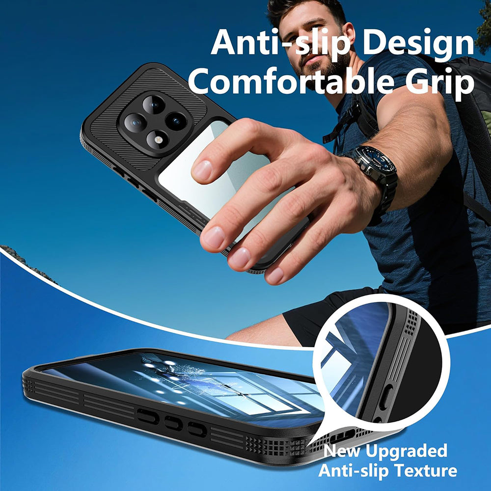 Vandtæt cover til Xiaomi Redmi Note 15 Pro 5G, ShellBox, Sort