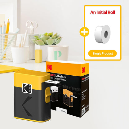 Bærbar Kodak Label Era-printer, gul