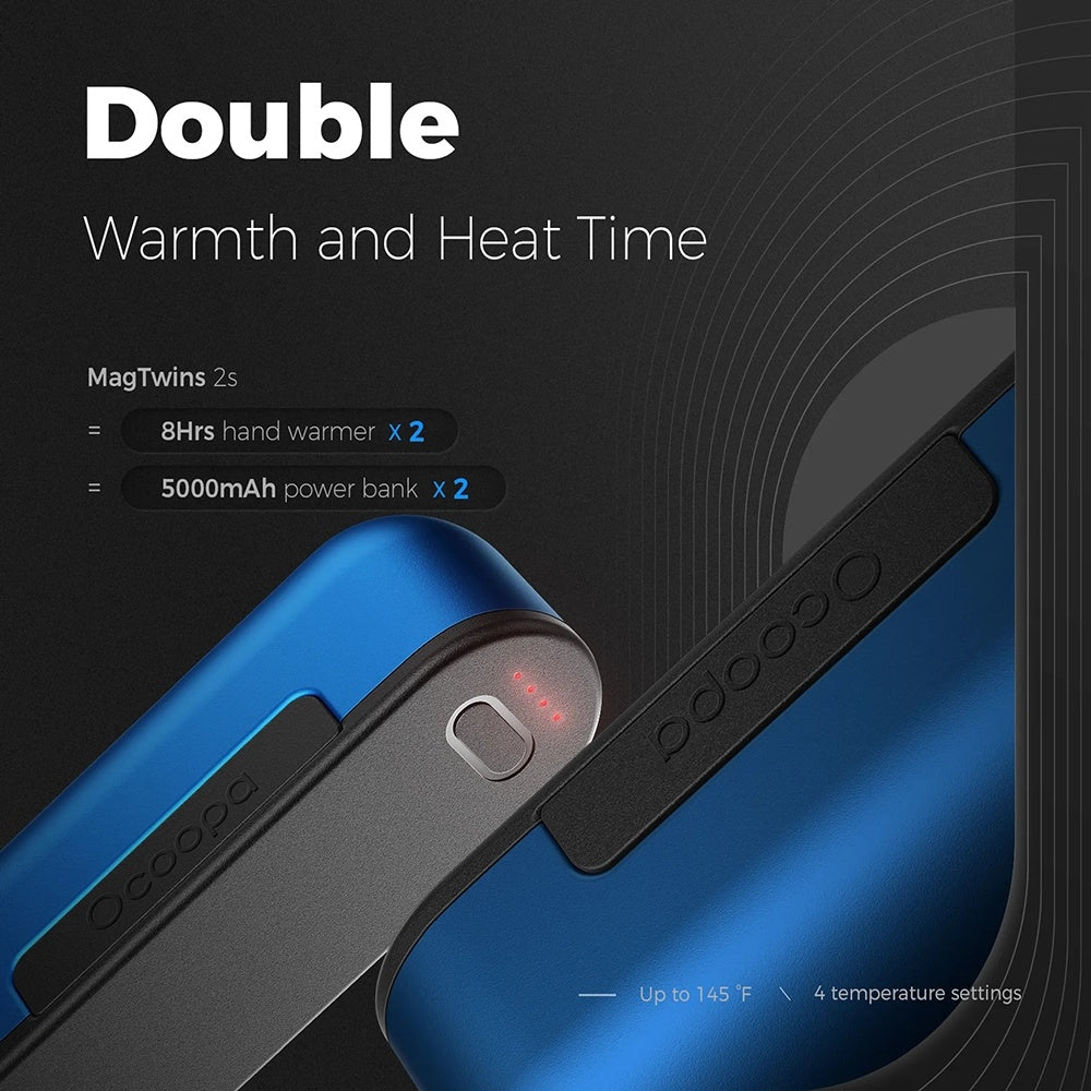 Håndvarmer Ocoopa UT2s, Blå