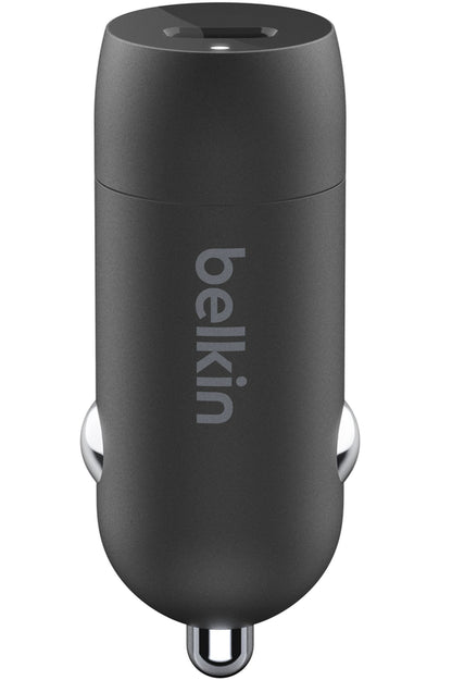 Biloplader med USB-C-kabel Belkin BoostCharge, 30W, 3A, 1 x USB-C, Sort CCA004bt1MBK-B6