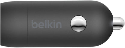 Biloplader med USB-C-kabel Belkin BoostCharge, 30W, 3A, 1 x USB-C, Sort CCA004bt1MBK-B6