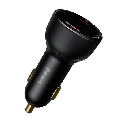 Biloplader med USB-C kabel Baseus Superme, 100W, 5A, 1 x USB-A - 1 x USB-C, Sort TZCCZX-01