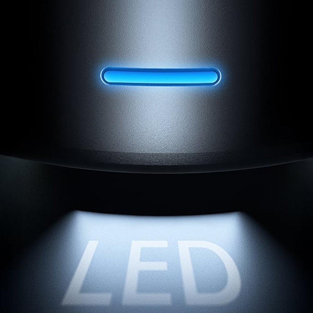 Biloplader med USB-C kabel Baseus PrimeTrip VR1, 60W, 3A, 1 x USB-A - 1 x USB-C, Sort C00069001121-00