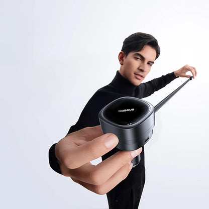 Biloplader med USB-C kabel Baseus PrimeTrip VR1, 60W, 3A, 1 x USB-A - 1 x USB-C, Sort C00069001121-00