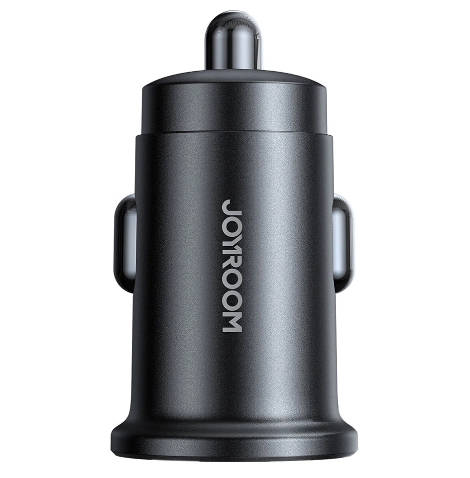 Biloplader Joyroom JR-CCN16 Mini, 12W, 2.4A, 1 x USB-A - 1 x USB-C, Sort