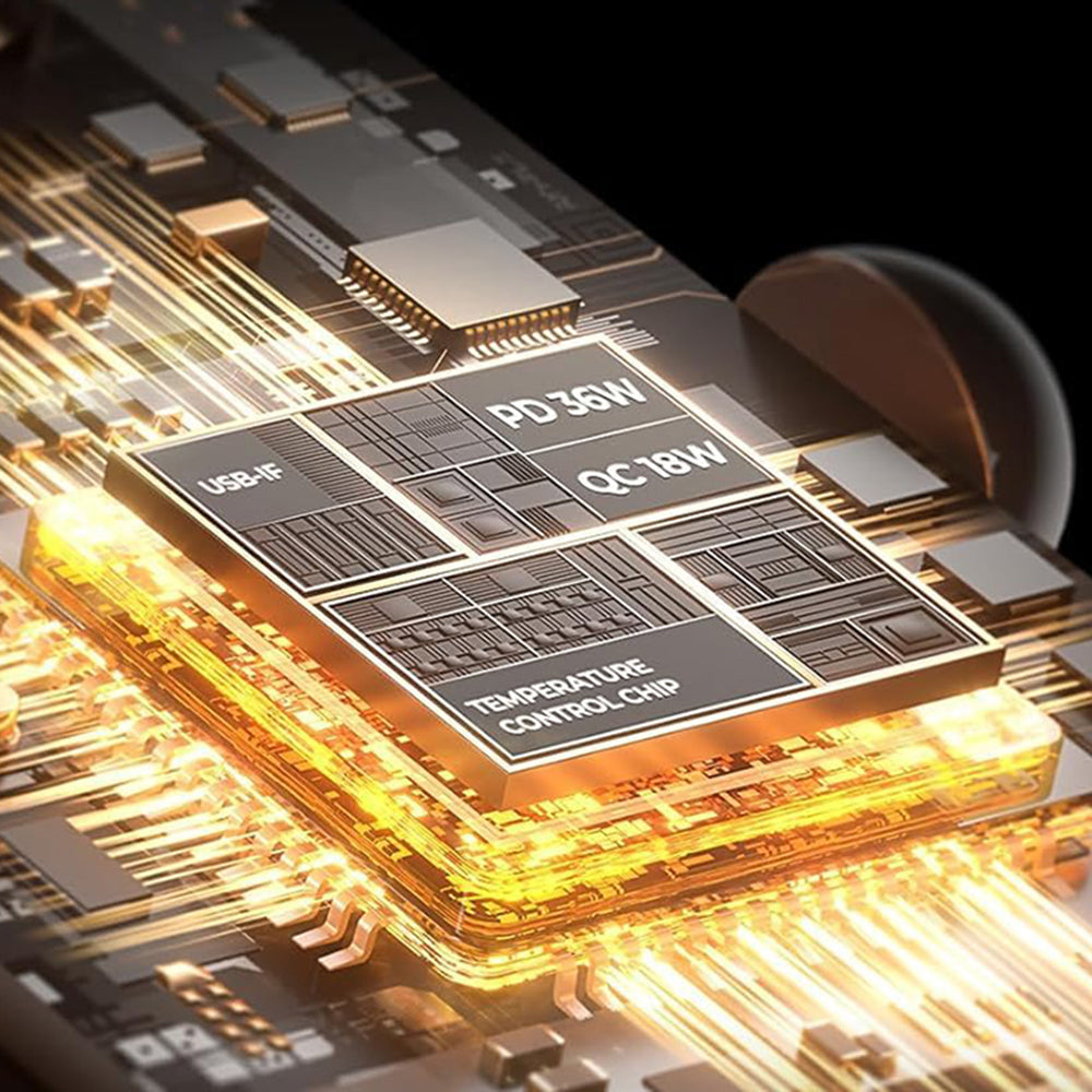 Lisen Biloplader, 51W, 3A, 1 x USB-A - 1 x USB-C, Sæt med 2 stykker, Sort YL0223080037