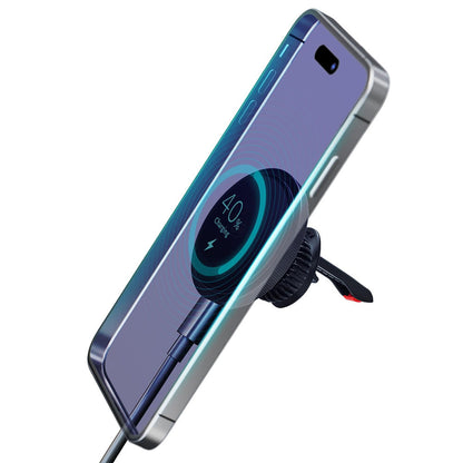 Trådløs Biloplader 3MK, 15W, 1.67A, Sort