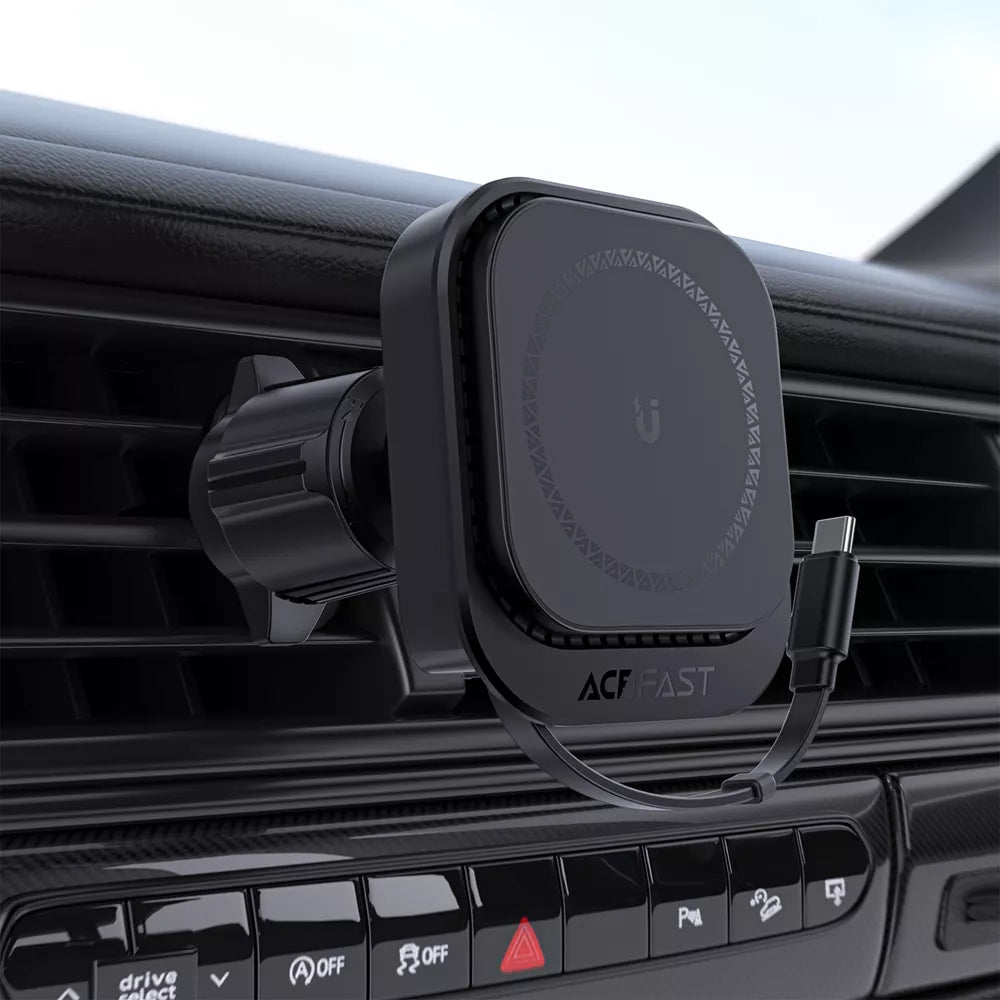 Trådløs Biloplader Acefast D32, 15W, 1.67A, Sort