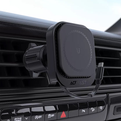 Trådløs Biloplader Acefast D32, 15W, 1.67A, Sort