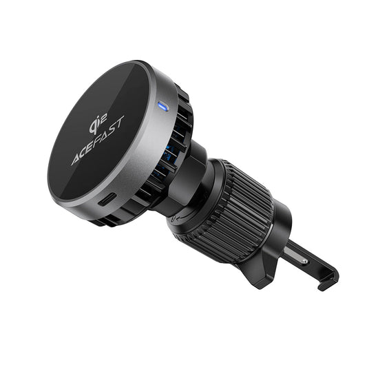 Trådløs Biloplader Acefast D40, 15W, 1.67A, Grå