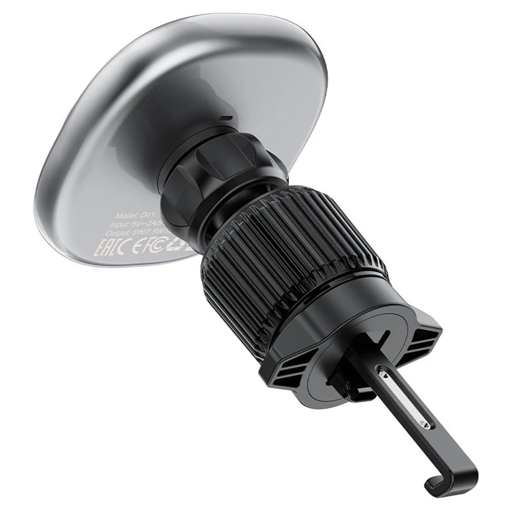 Trådløs Biloplader Acefast D41, 15W, 1.67A, Sølv