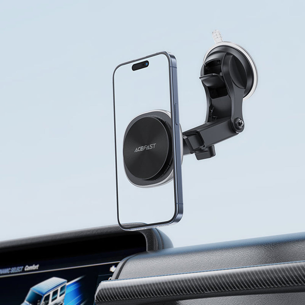 Trådløs Biloplader Acefast D42, 15W, 1.67A, Sølv